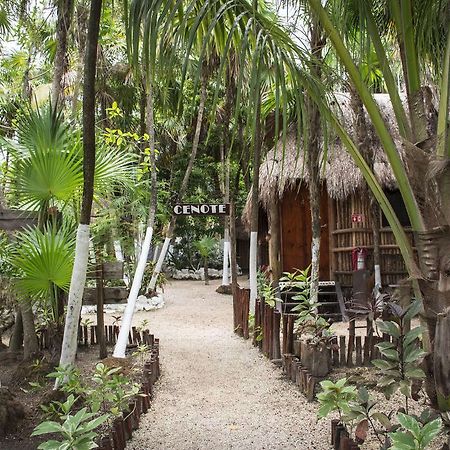 Hotel Maya Cabanas Y Cenote Tulum Exterior photo