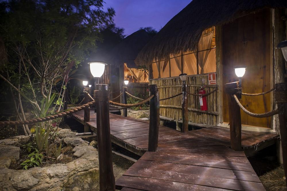 Hotel Maya Cabanas Y Cenote Tulum Exterior photo