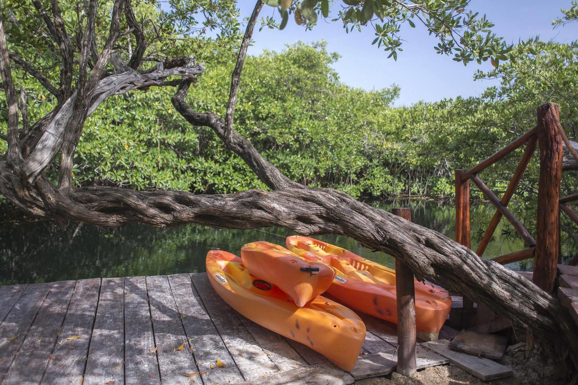 Hotel Maya Cabanas Y Cenote Tulum Exterior photo