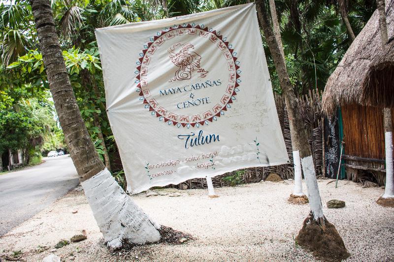 Hotel Maya Cabanas Y Cenote Tulum Exterior photo