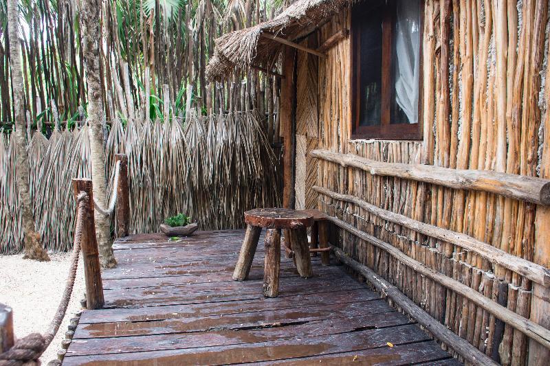 Hotel Maya Cabanas Y Cenote Tulum Exterior photo